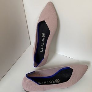 Rothy’s The Point in Blush Size 7